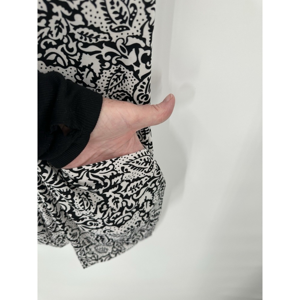 Shoreline Beach Coverup Womens L/XL Paisley Bling Rhinestones Cruise Resort - Picture 9 of 9